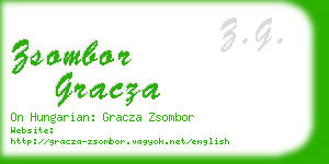 zsombor gracza business card